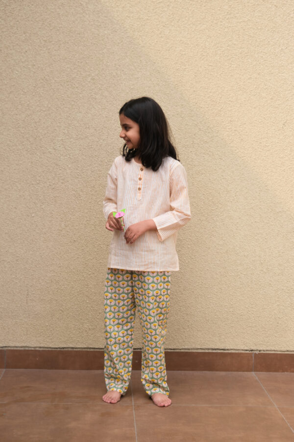 Yellow Boota Kids Pajama Set